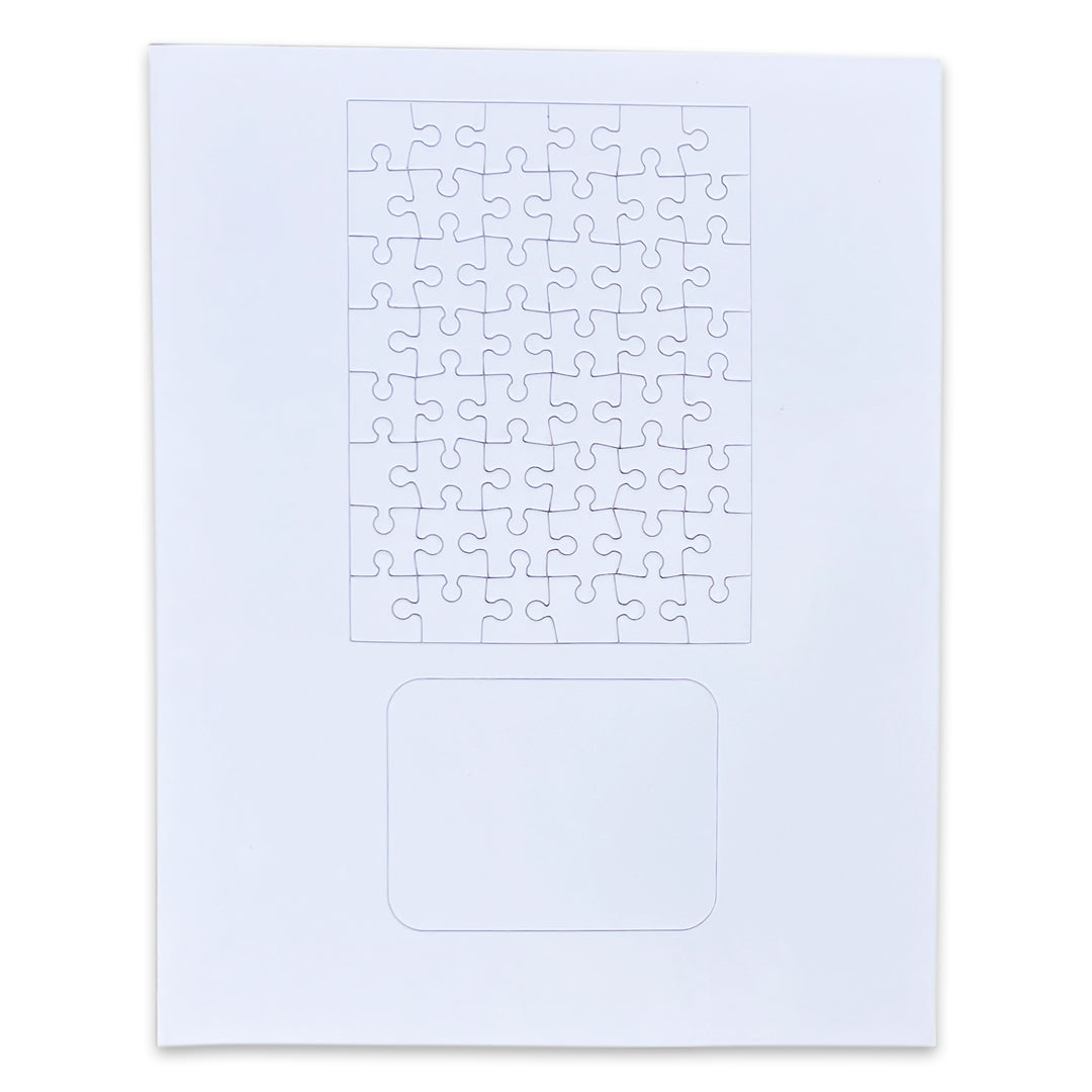 Custom 5x7 Puzzle Print - 48 Piece w/Metal Tin