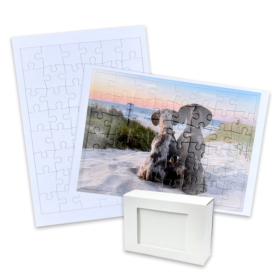 Custom 10x14 Puzzle Print - 48 Piece w/Slider Box