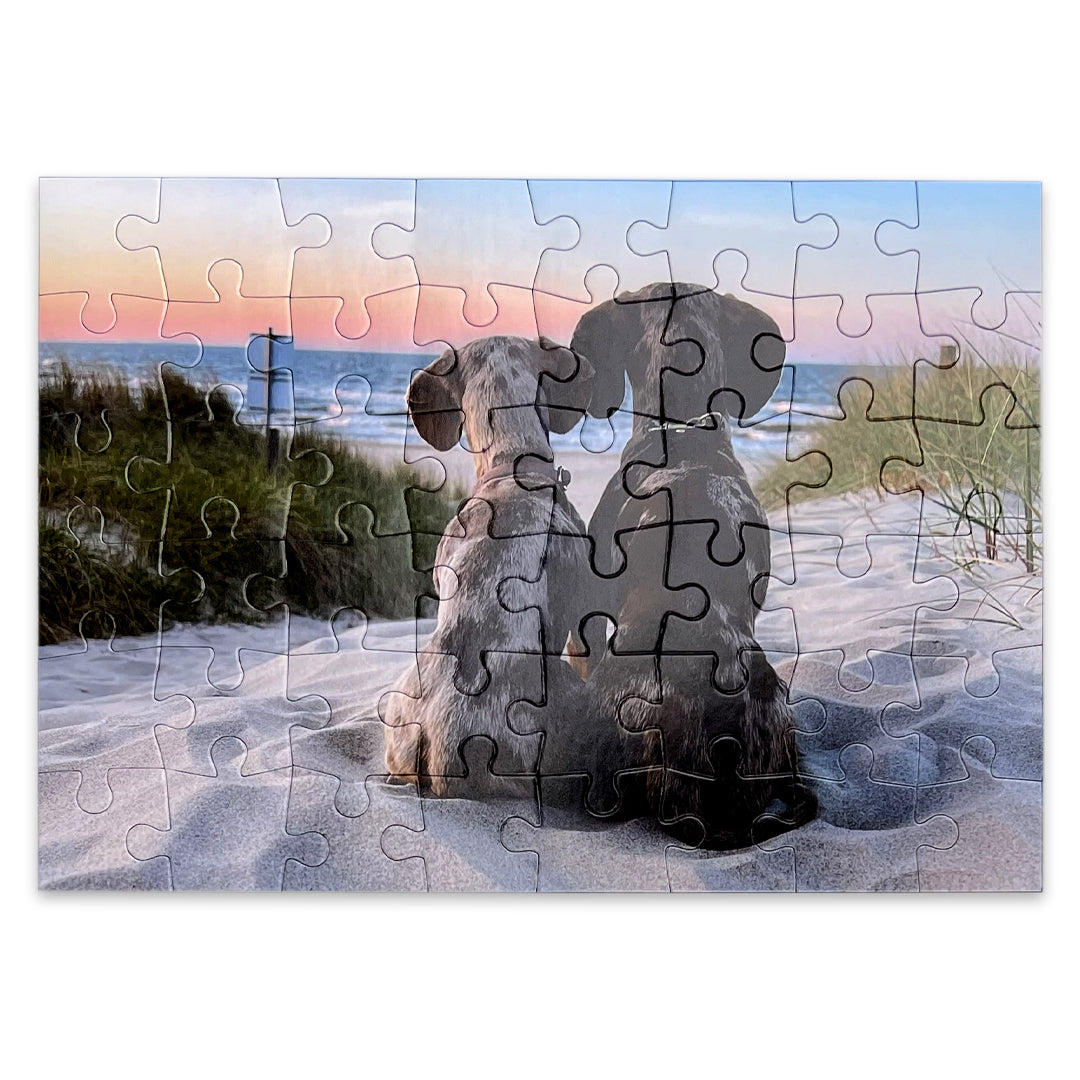 Custom 10x14 Puzzle Print - 48 Piece w/Slider Box