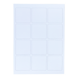 Custom Square Coasters - 12-UP