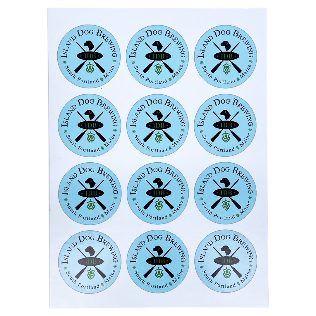 Custom Circle Coasters - 12-UP